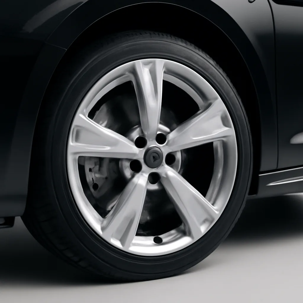Audi A1 2021–2023, колёсный диск крупным планом