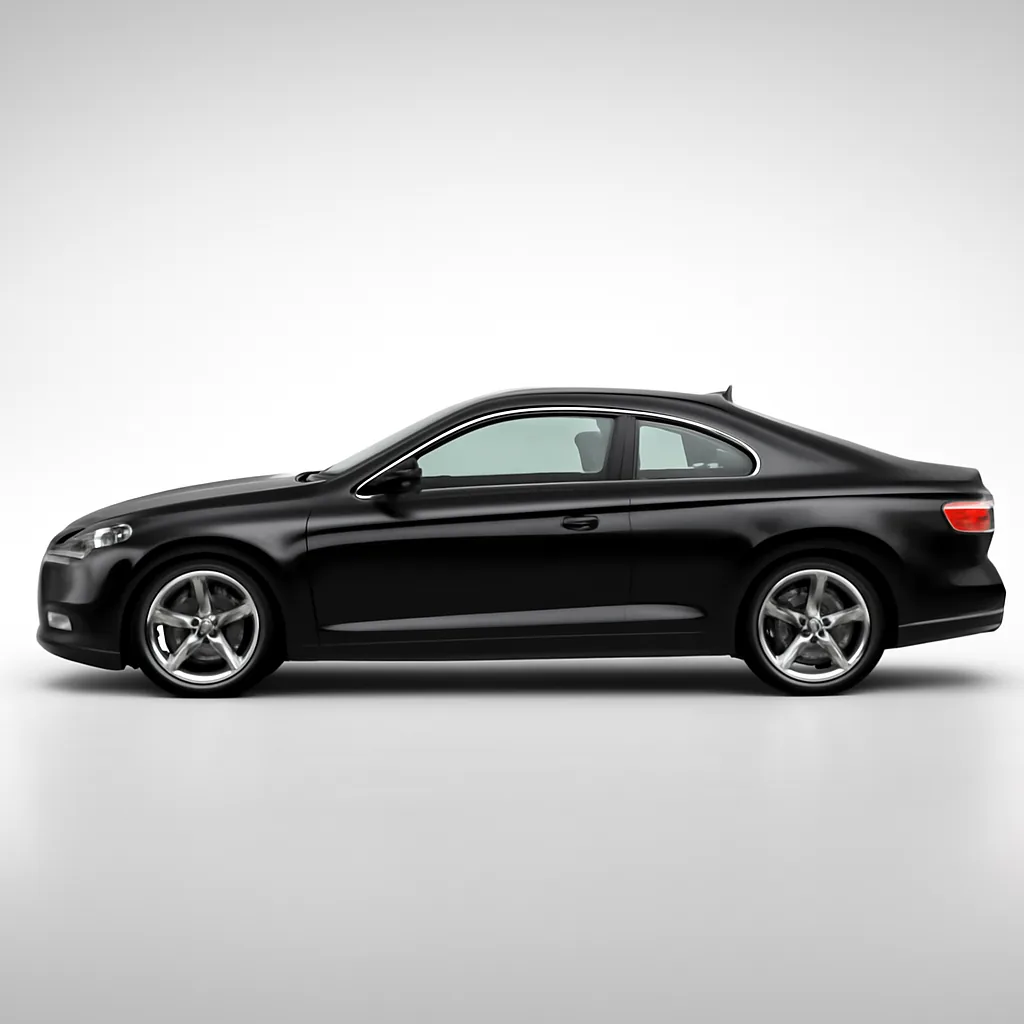 Audi A5 2019–2021, вид сбоку