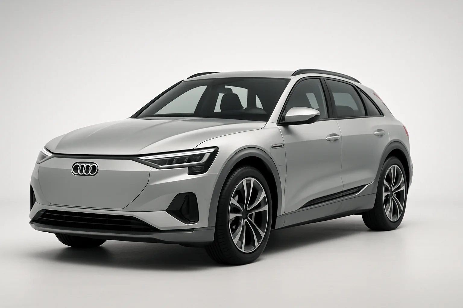 Audi Q8 e-tron 2025–2026, 3/4 фронт