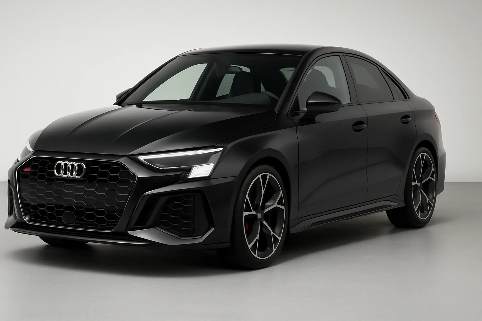 Audi RS3 2025–2026, 3/4 фронт