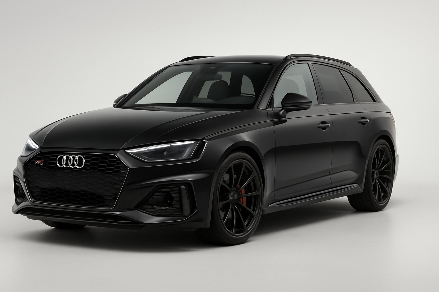 Audi RS4 2018 года, 3/4 фронт