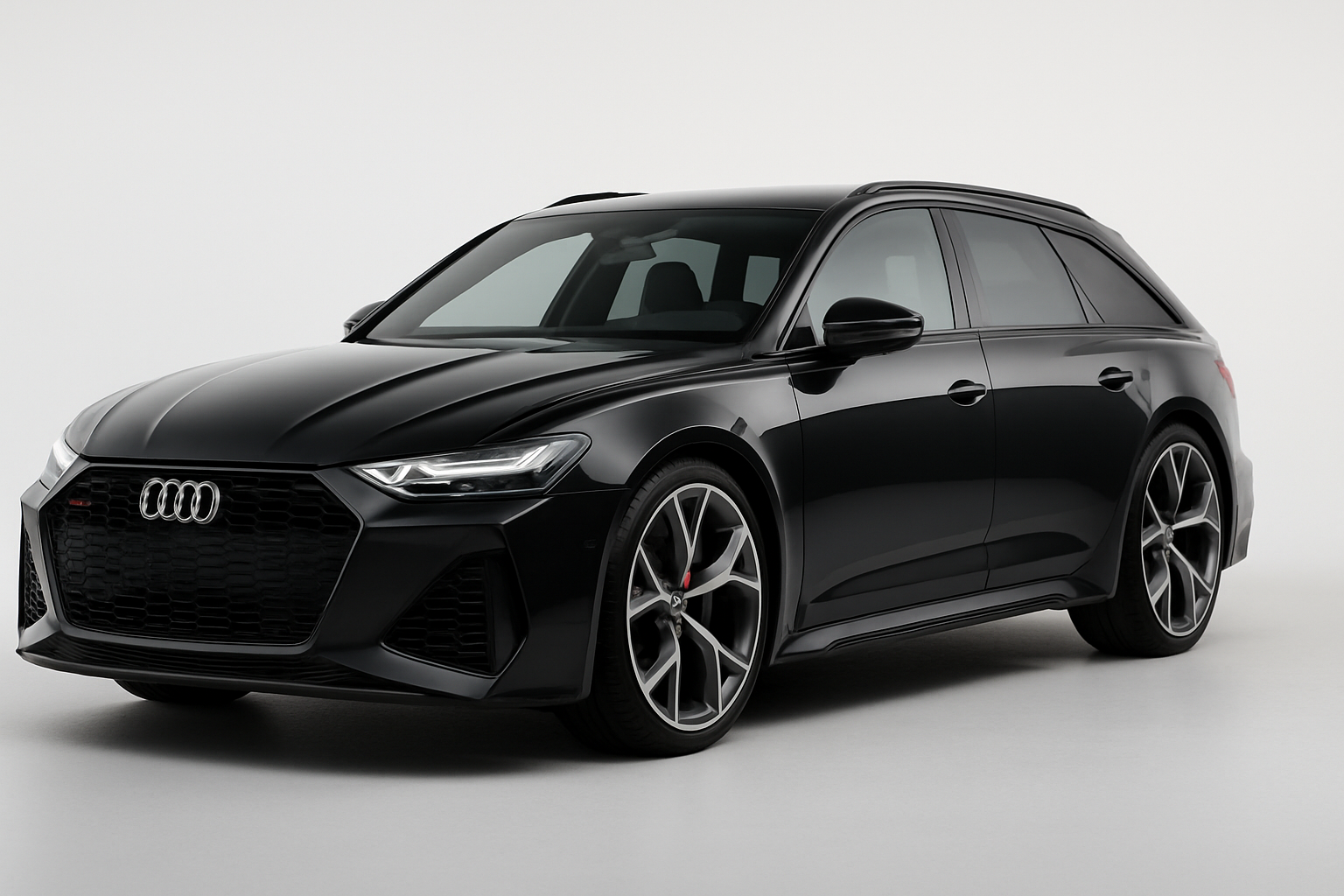 Audi RS6 2024 года, 3/4 фронт