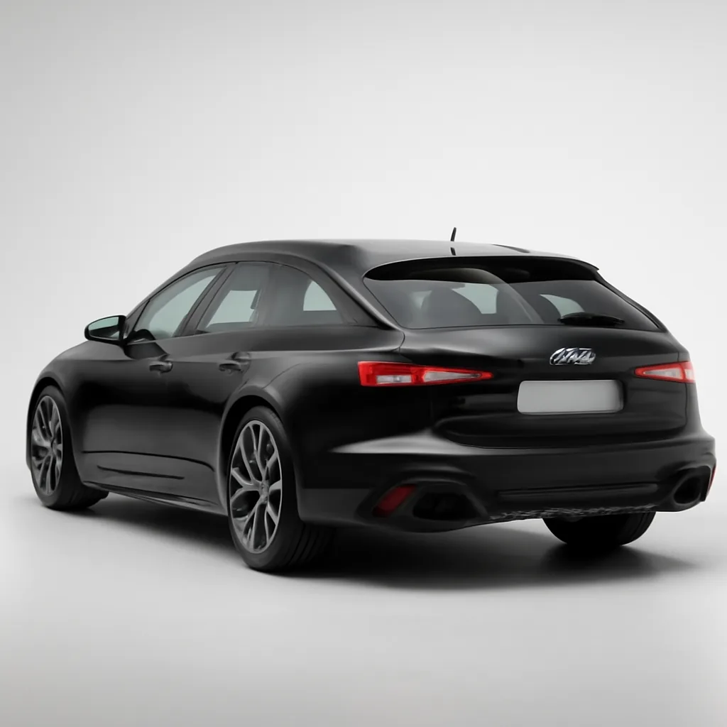 Audi RS6 2019–2021, 3/4 зад
