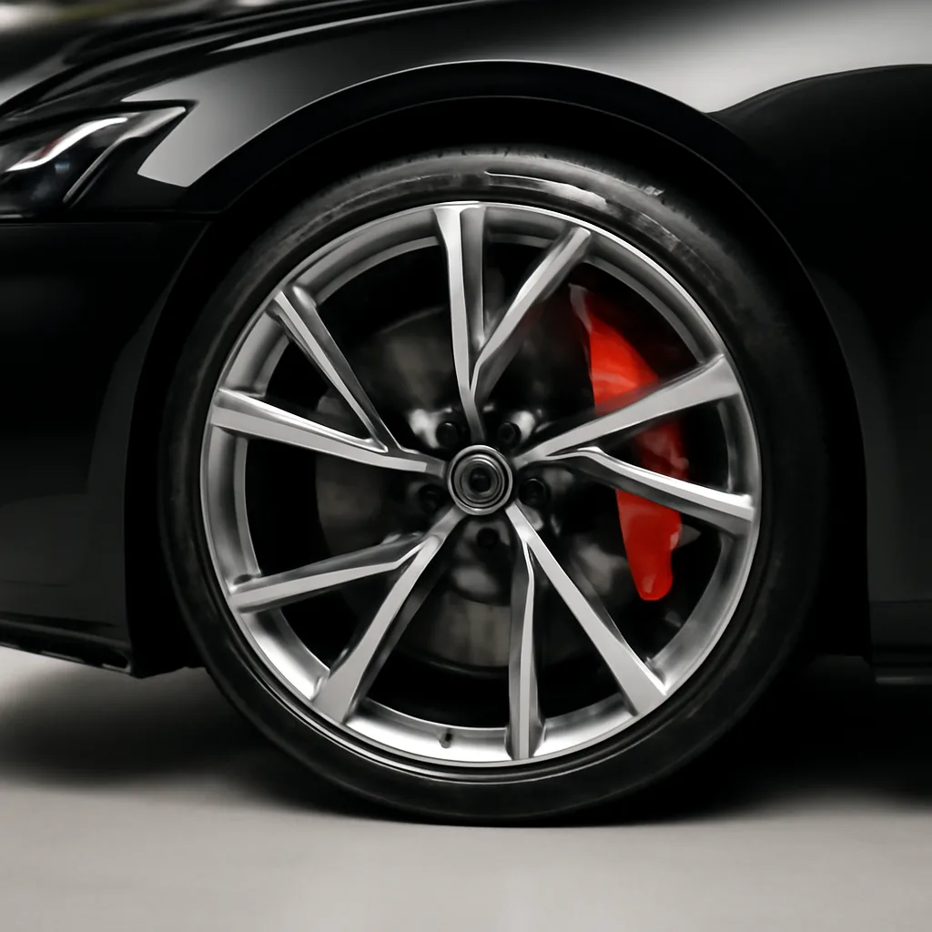 Audi RS6 2019–2021, колёсный диск крупным планом