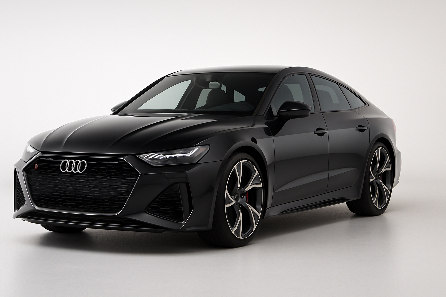 Audi RS7 2020 года, 3/4 фронт