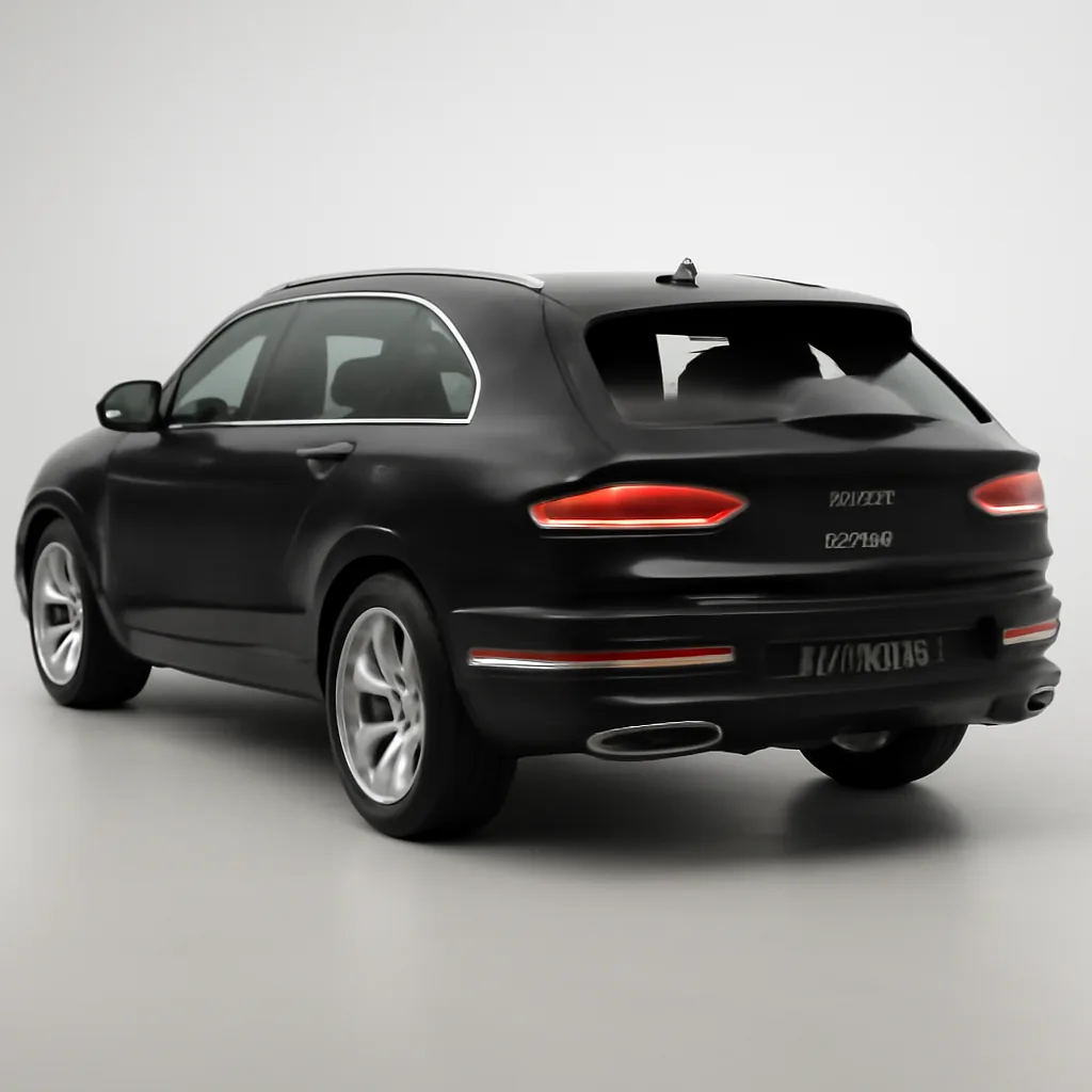 Bentley Bentayga 2020–2022, 3/4 зад