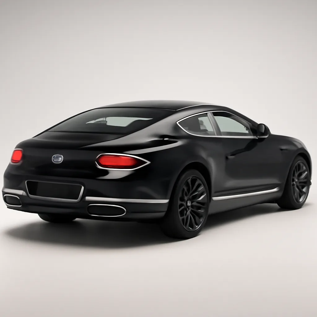Bentley Continental GT 2024–2026, 3/4 зад