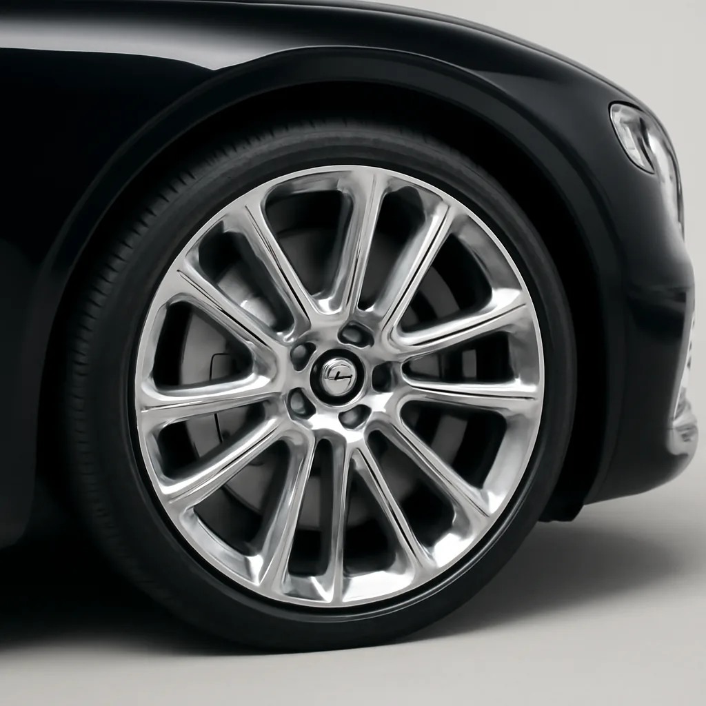 Bentley Continental GT 2024–2026, колёсный диск крупным планом
