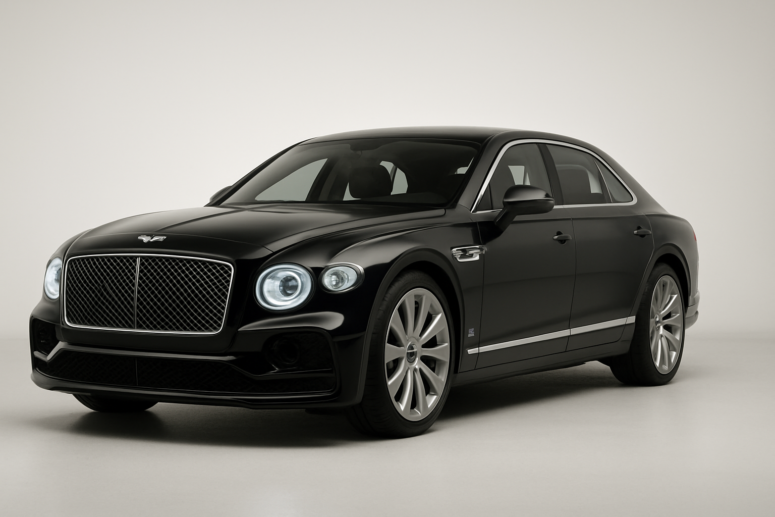 Bentley Flying Spur 2022 года, 3/4 фронт