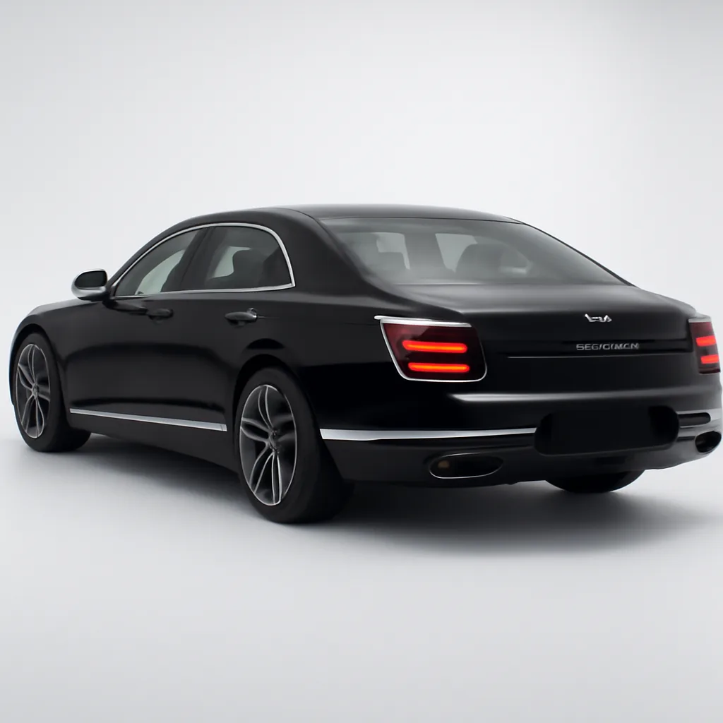 Bentley Flying Spur 2025–2026, 3/4 зад