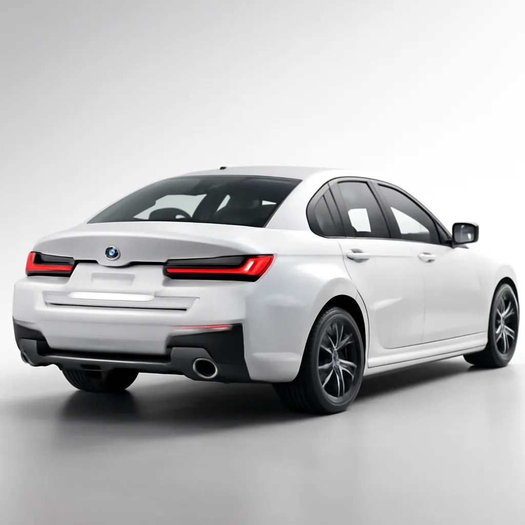 BMW 3 Series 2018–2020, 3/4 зад