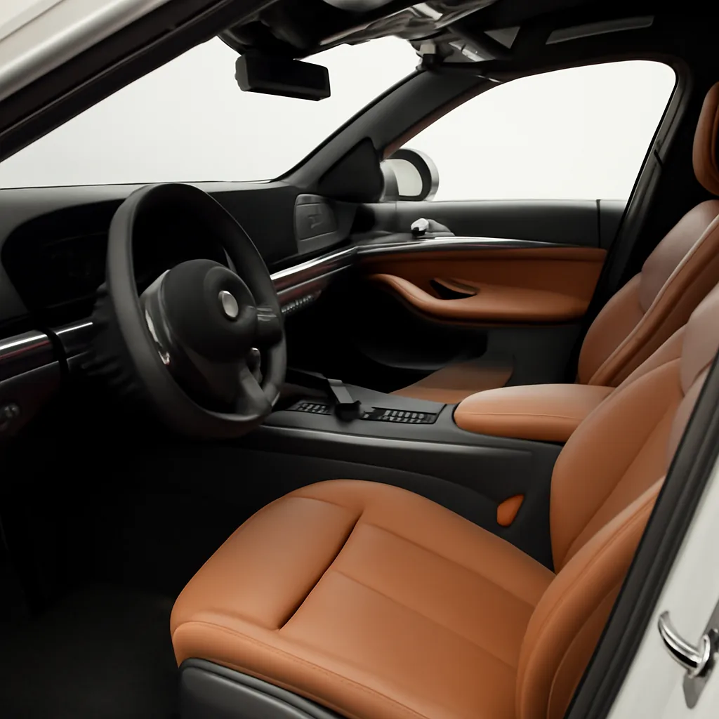BMW 5 Series 2025–2026, интерьер · приборная панель