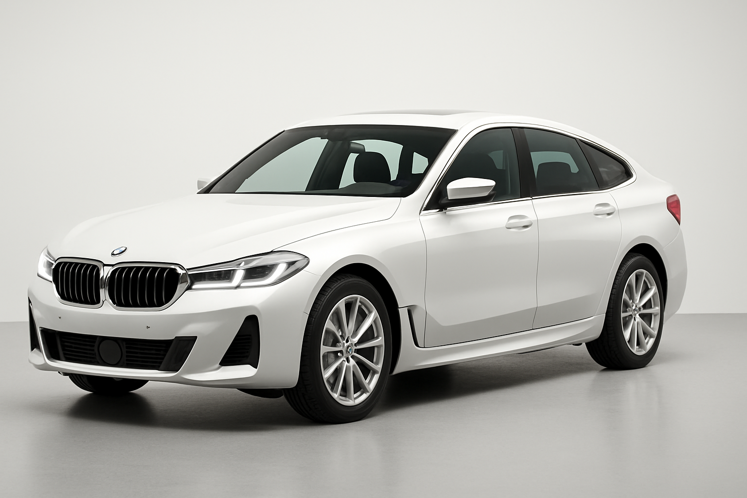 BMW 6 Series GT 2018 года, 3/4 фронт
