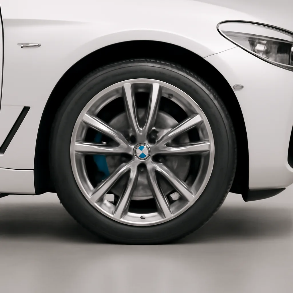 BMW 6 Series GT 2017–2019, колёсный диск крупным планом