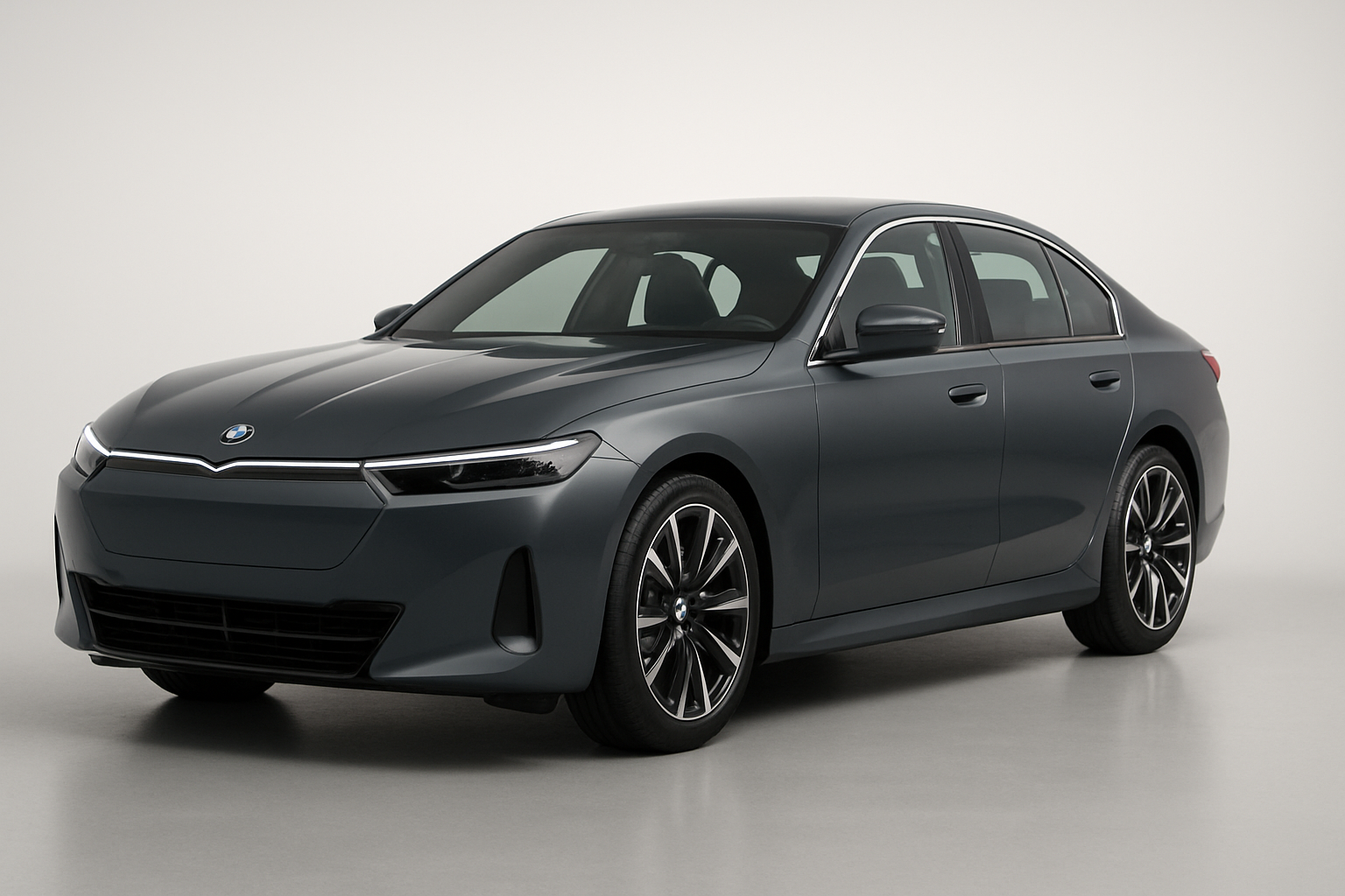 BMW i5 2025 года, 3/4 фронт