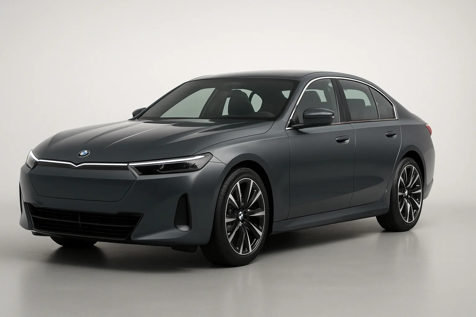 BMW i5 2025–2026, 3/4 фронт