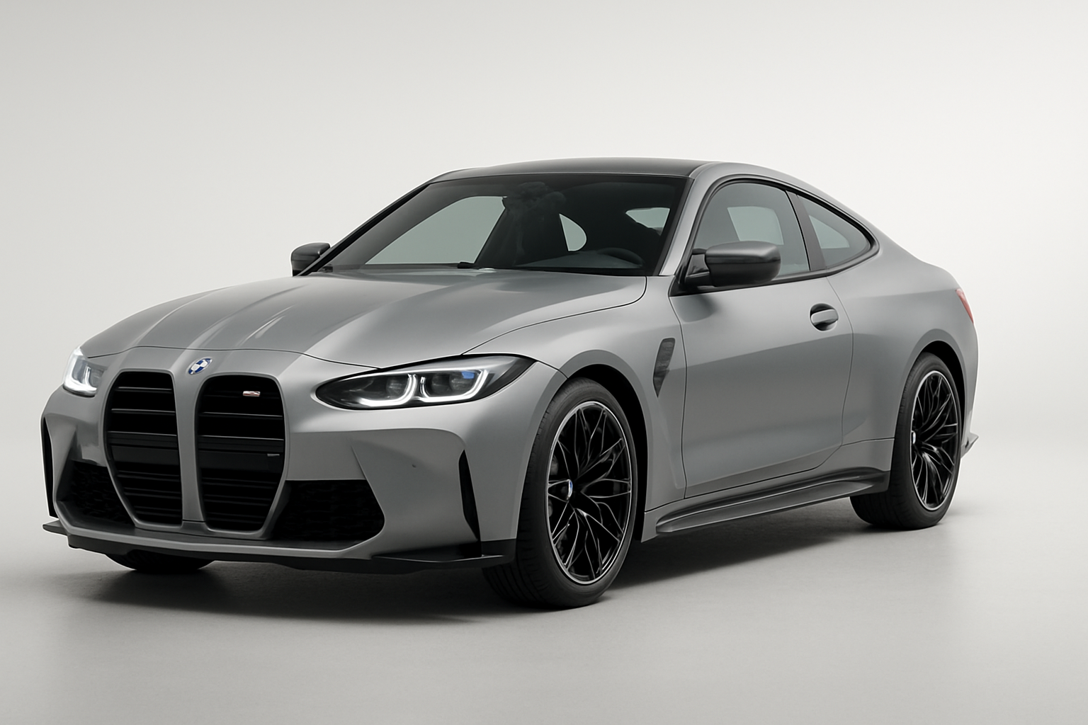 BMW M4 2024 года, 3/4 фронт