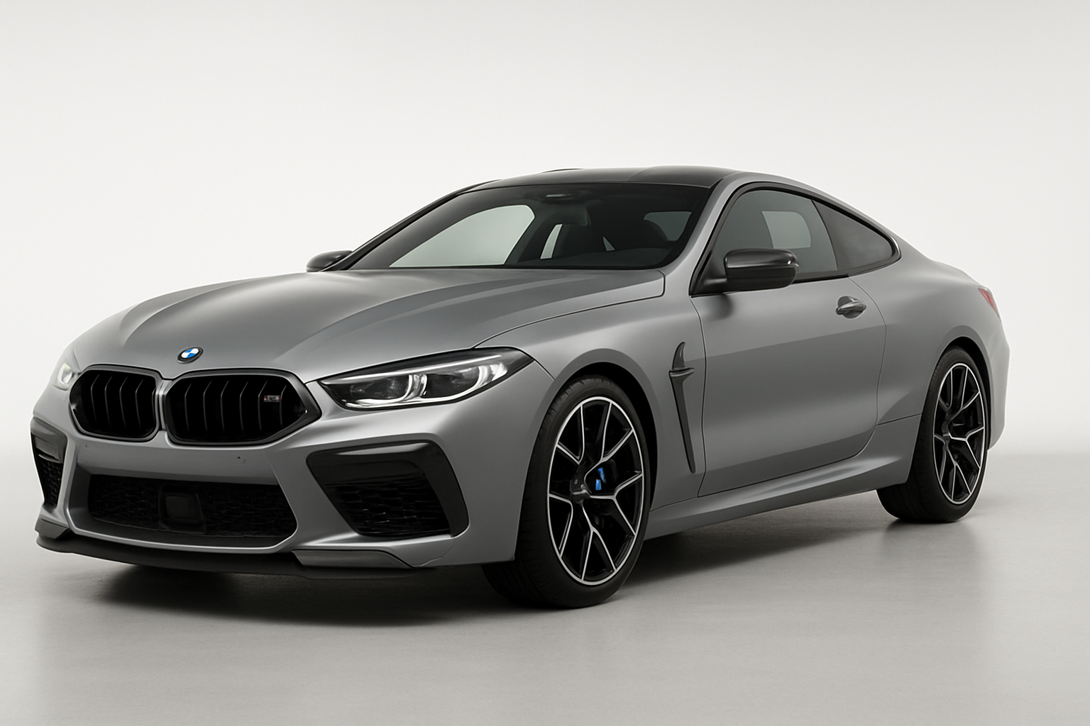 BMW M8 2025 года, 3/4 фронт