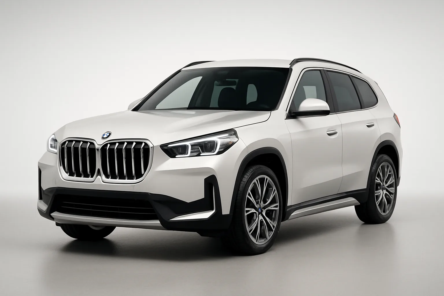 BMW X1 2025–2026, 3/4 фронт