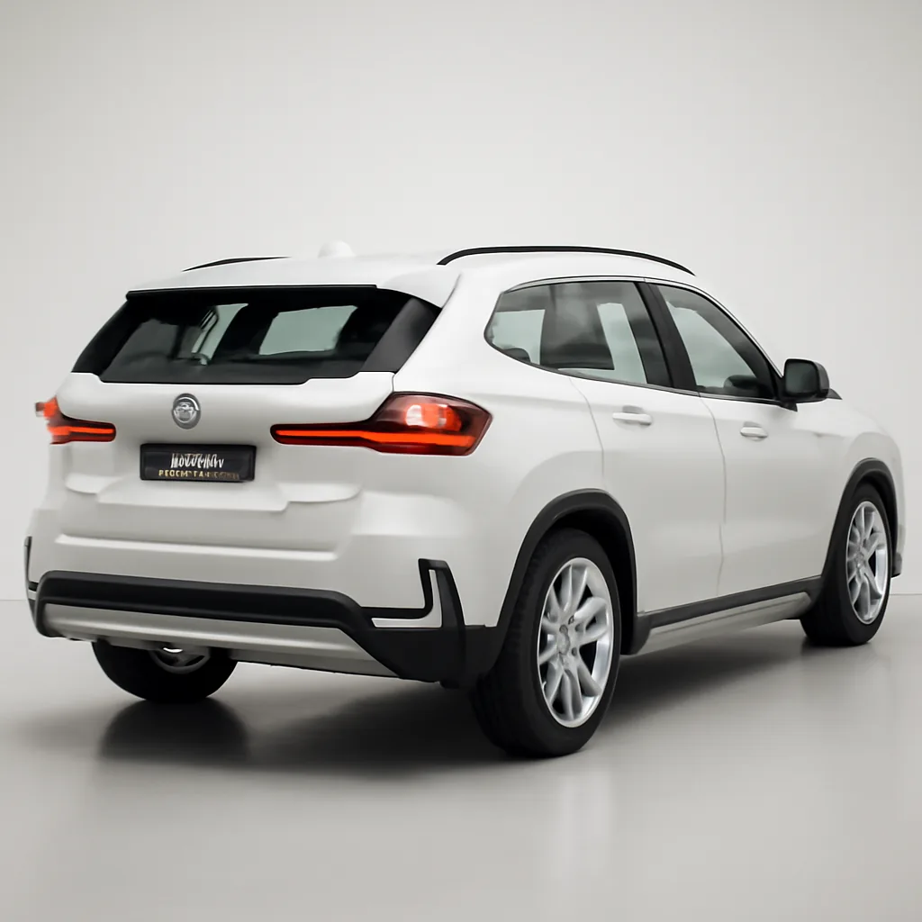 BMW X1 2025–2026, 3/4 зад
