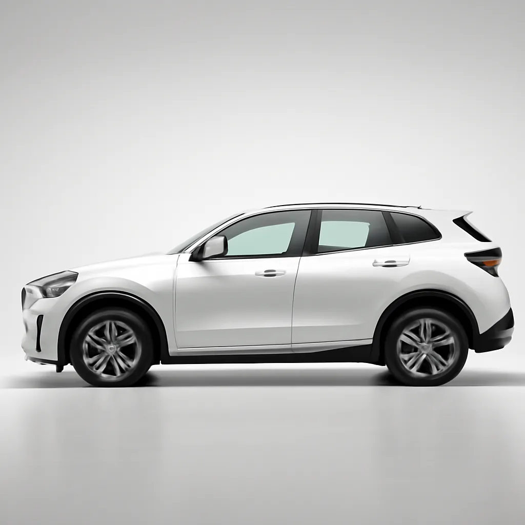 BMW X2 2022–2024, вид сбоку