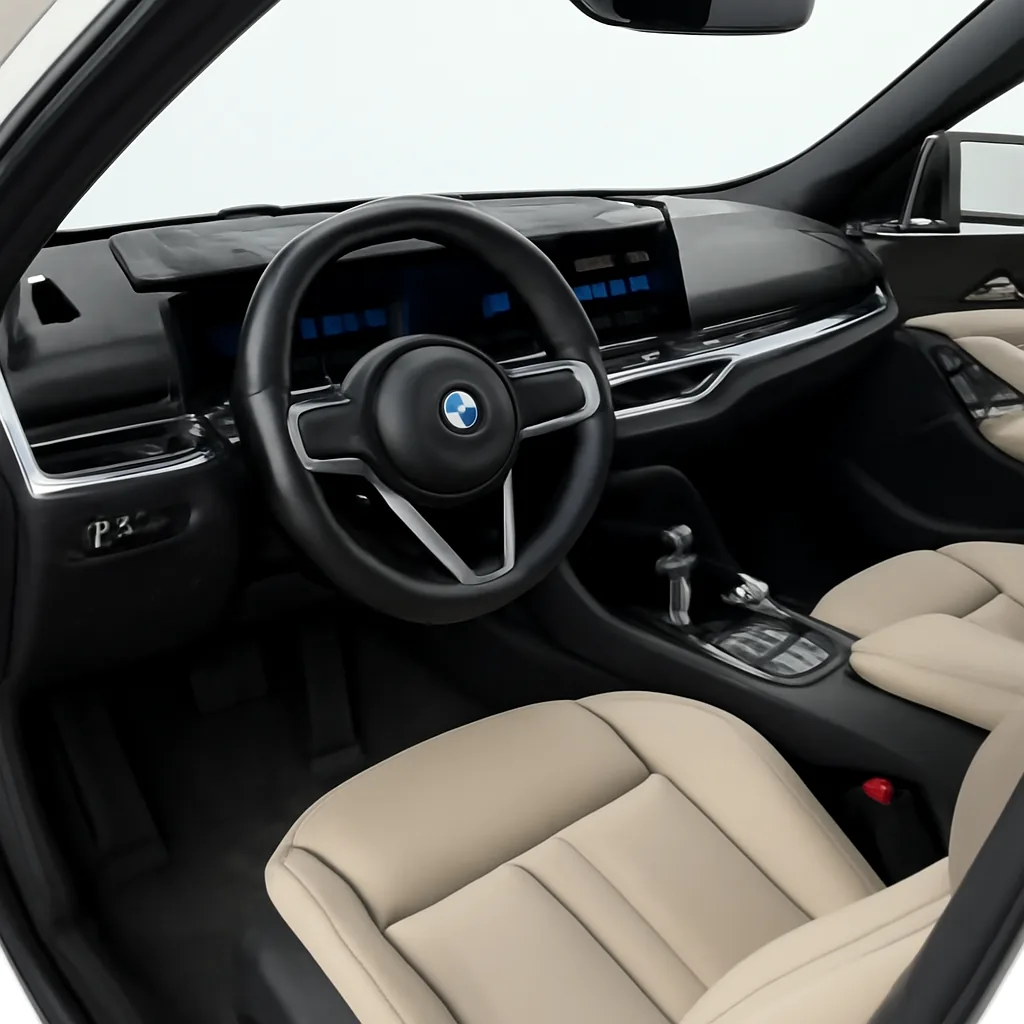 BMW X2 2022–2024, интерьер · приборная панель