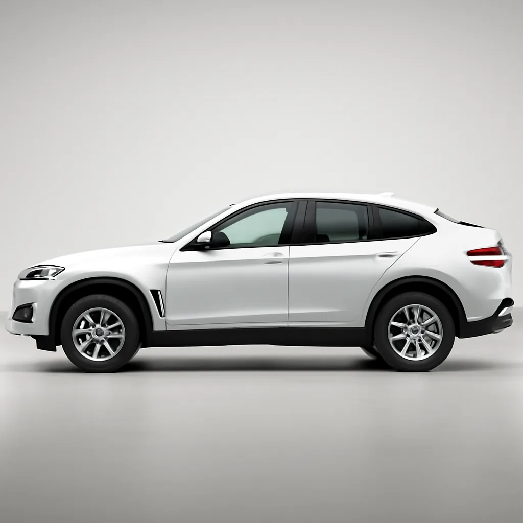 BMW X4 2018–2020, вид сбоку