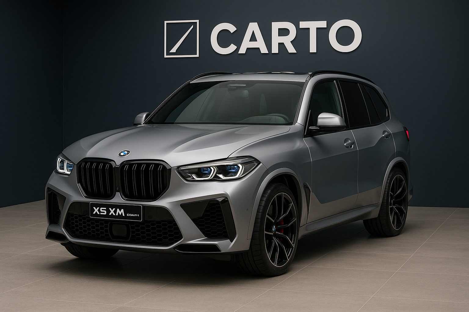 BMW X5 M Competition 2025–2026, 3/4 фронт