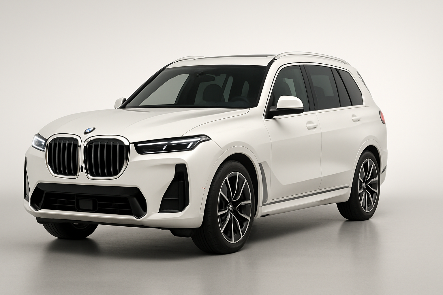 BMW X7 2026 года, 3/4 фронт