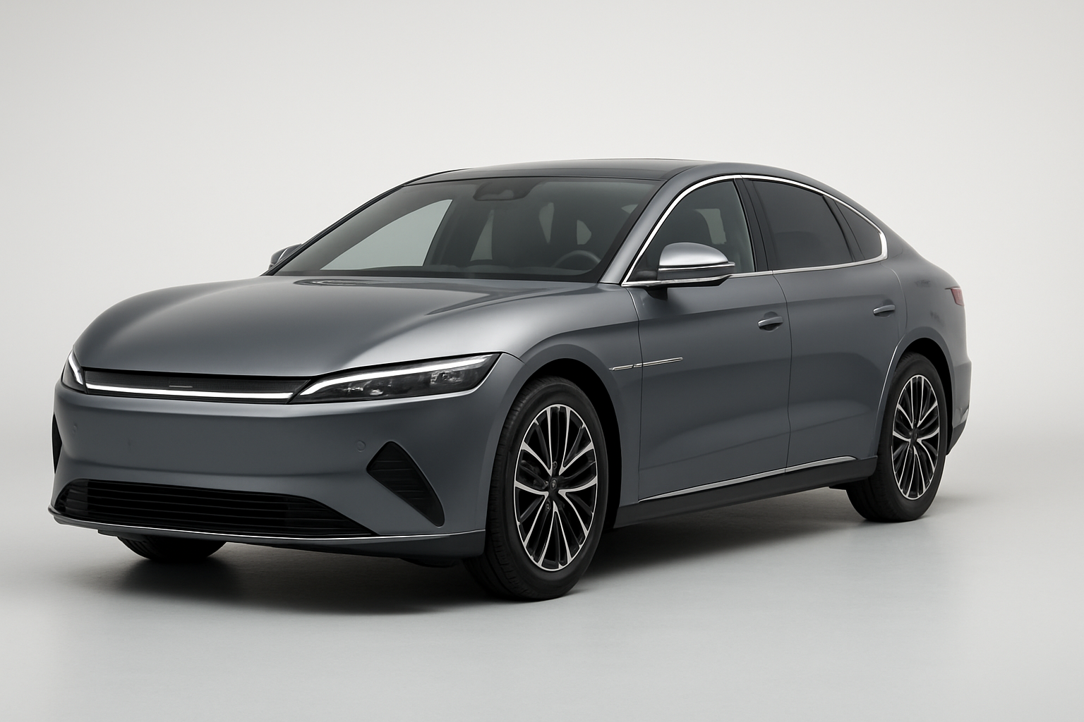 BYD Han 2022 года, 3/4 фронт