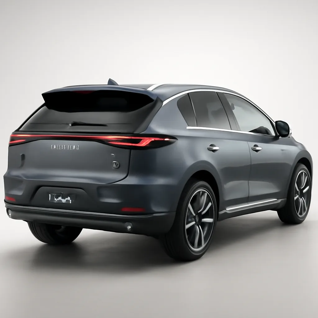 BYD Tang 2022–2024, 3/4 зад