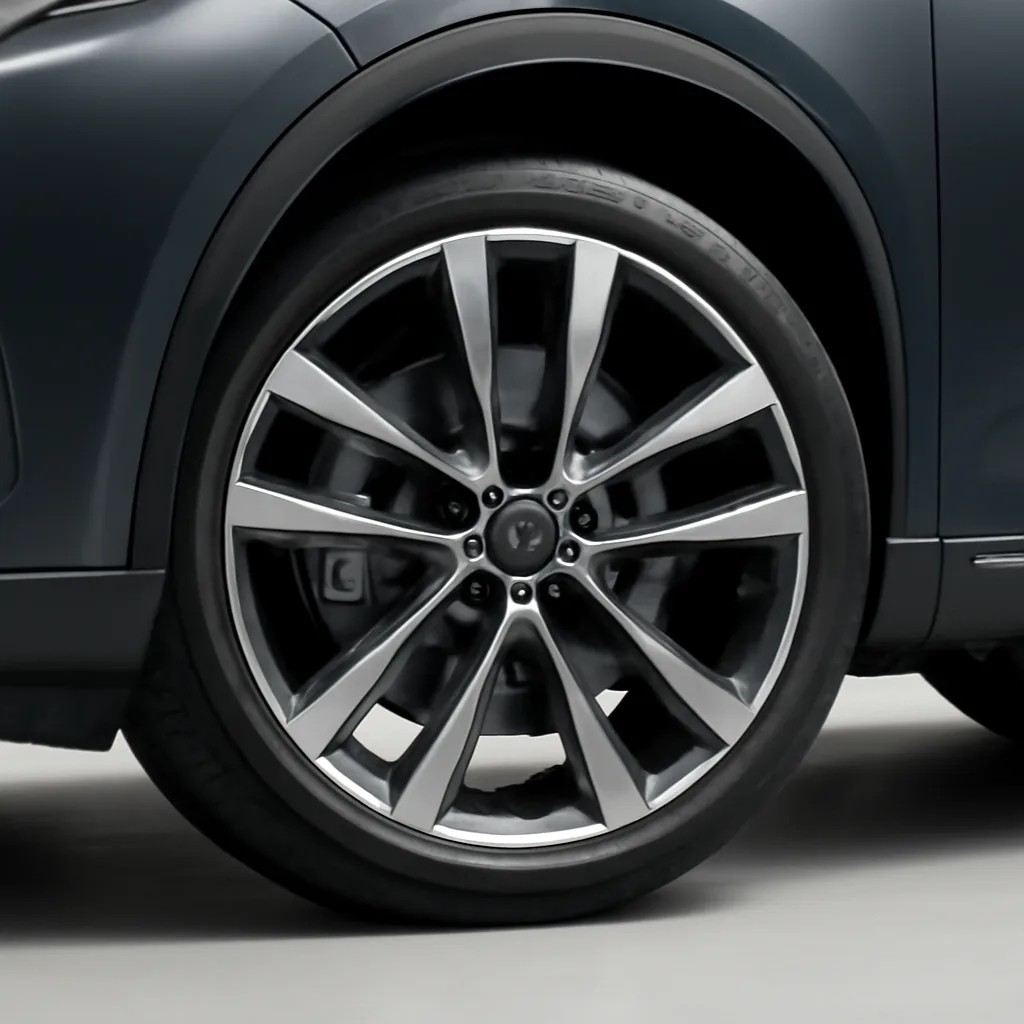 BYD Tang 2022–2024, колёсный диск крупным планом