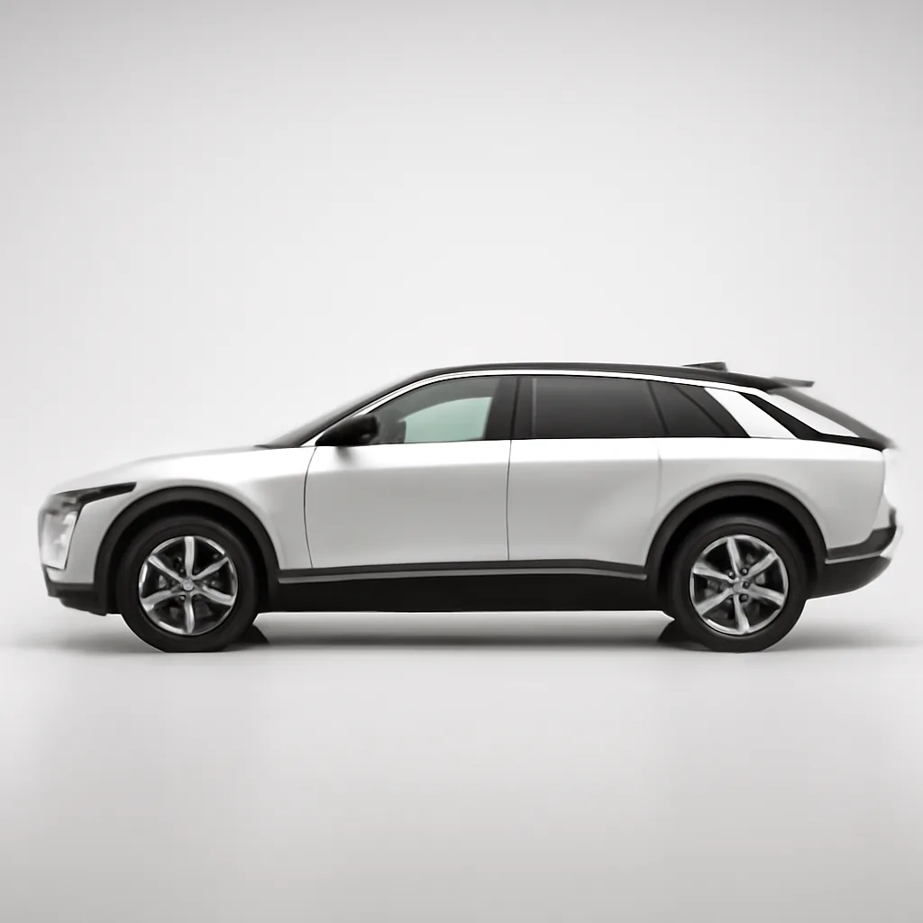 Cadillac Lyriq 2023–2025, вид сбоку
