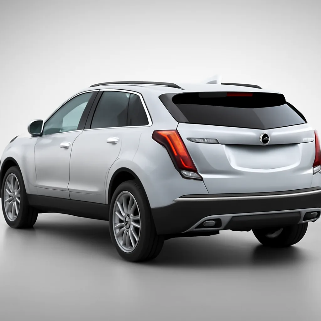 Cadillac XT5 2024–2026, 3/4 зад