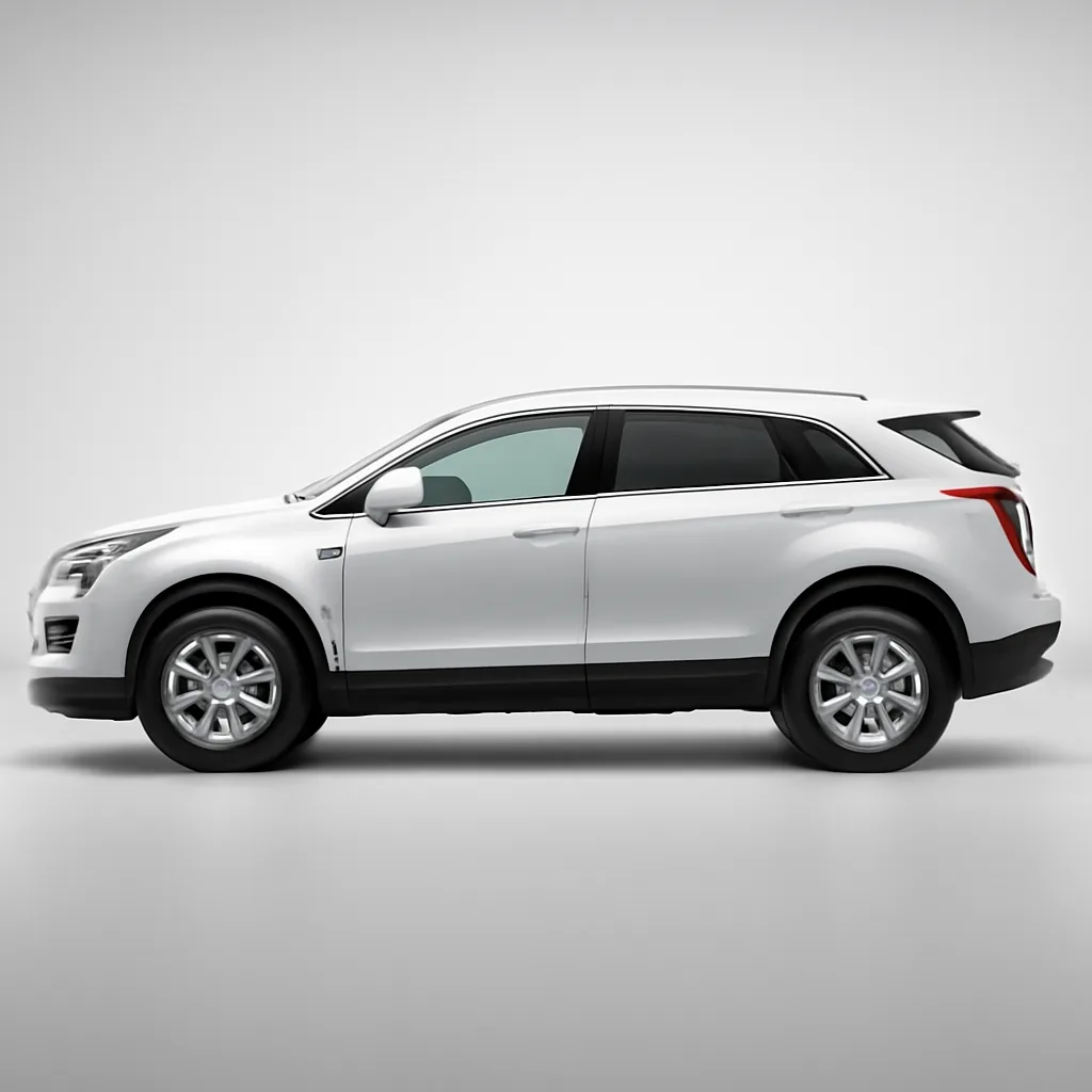 Cadillac XT5 2024–2026, вид сбоку