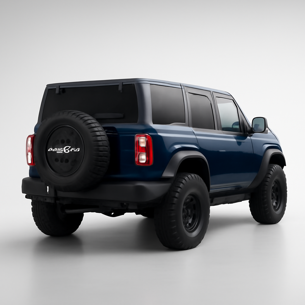 Ford Bronco 2024 года, 3/4 фронт — 3/4 зад