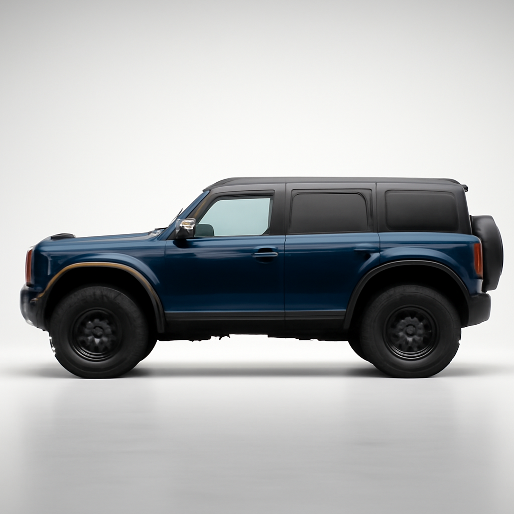 Ford Bronco 2024 года, 3/4 фронт — Профиль