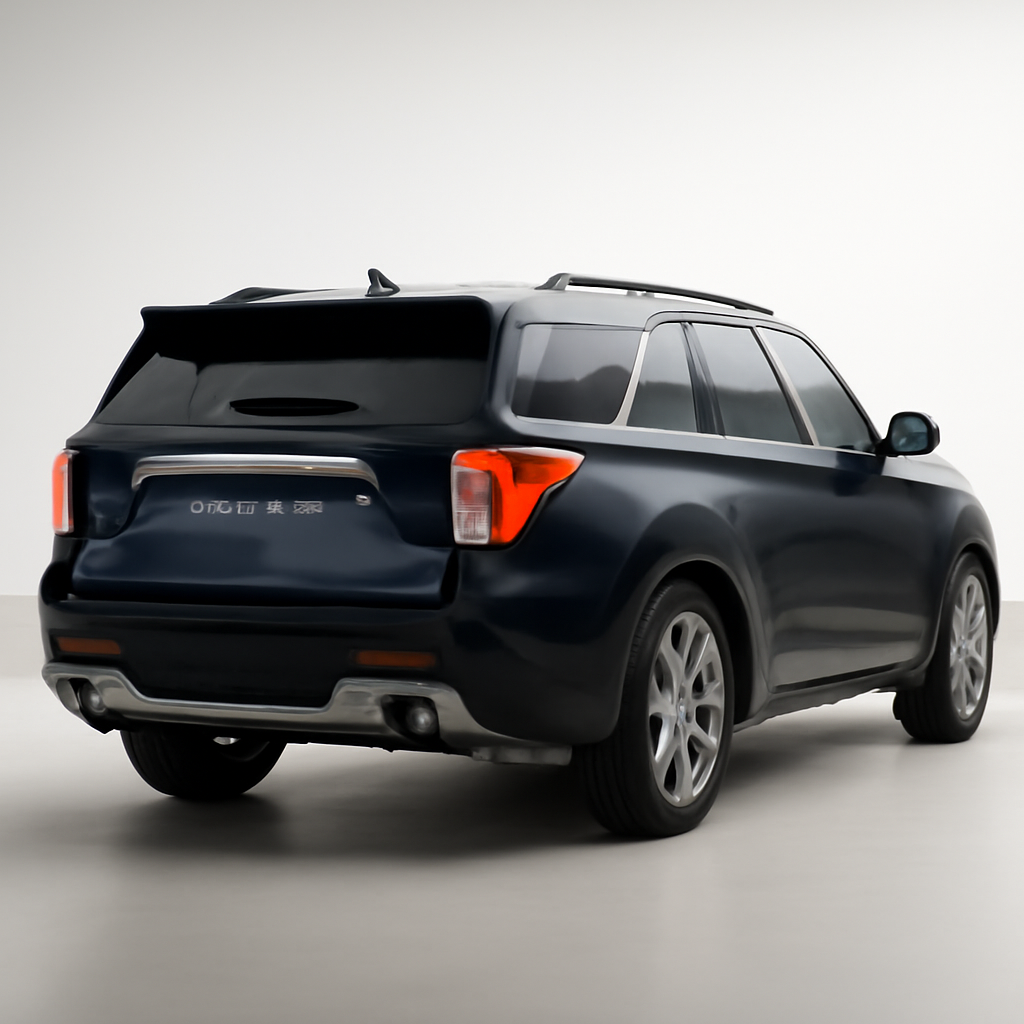 Ford Explorer 2026 года, 3/4 фронт — 3/4 зад
