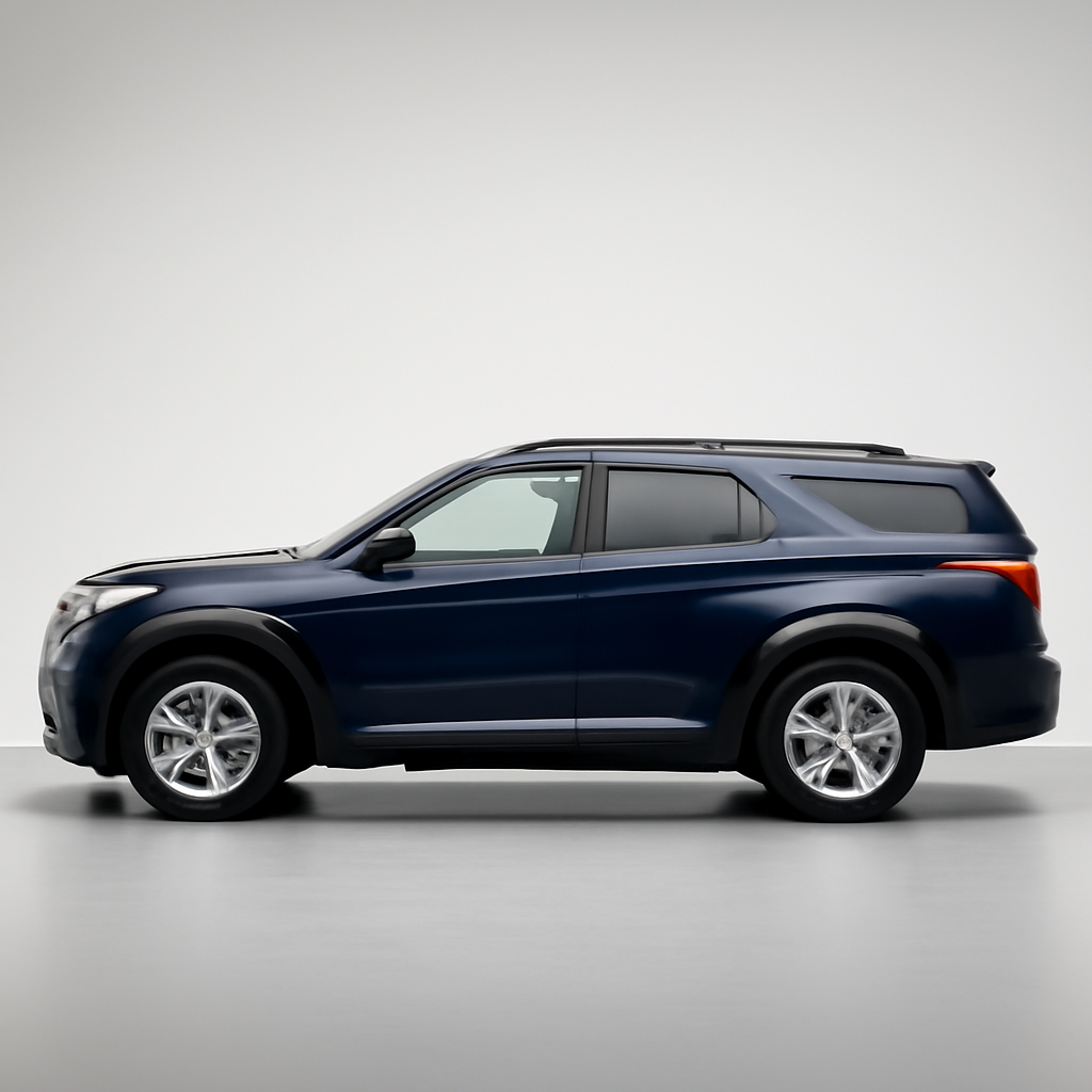 Ford Explorer 2026 года, 3/4 фронт — Профиль