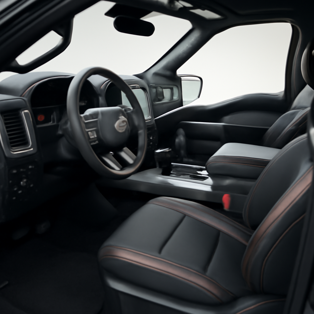 Ford F-150 Raptor 2023 года, 3/4 фронт — Интерьер