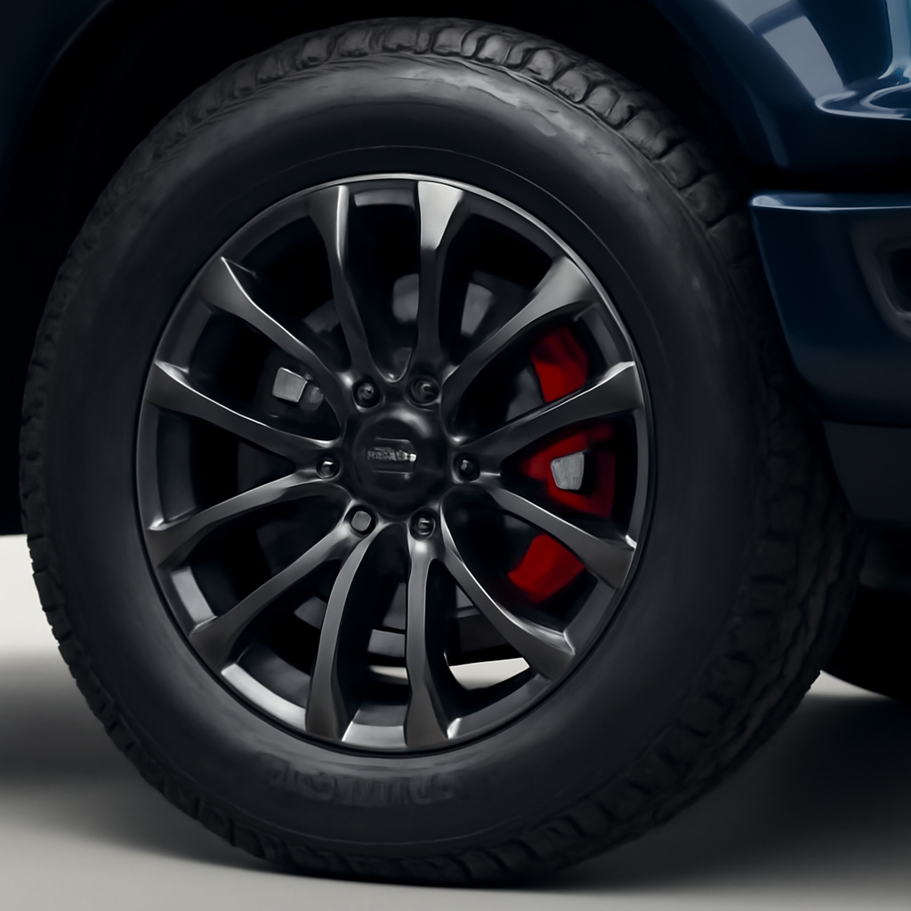 Ford F-150 Raptor 2023 года, 3/4 фронт — Деталь