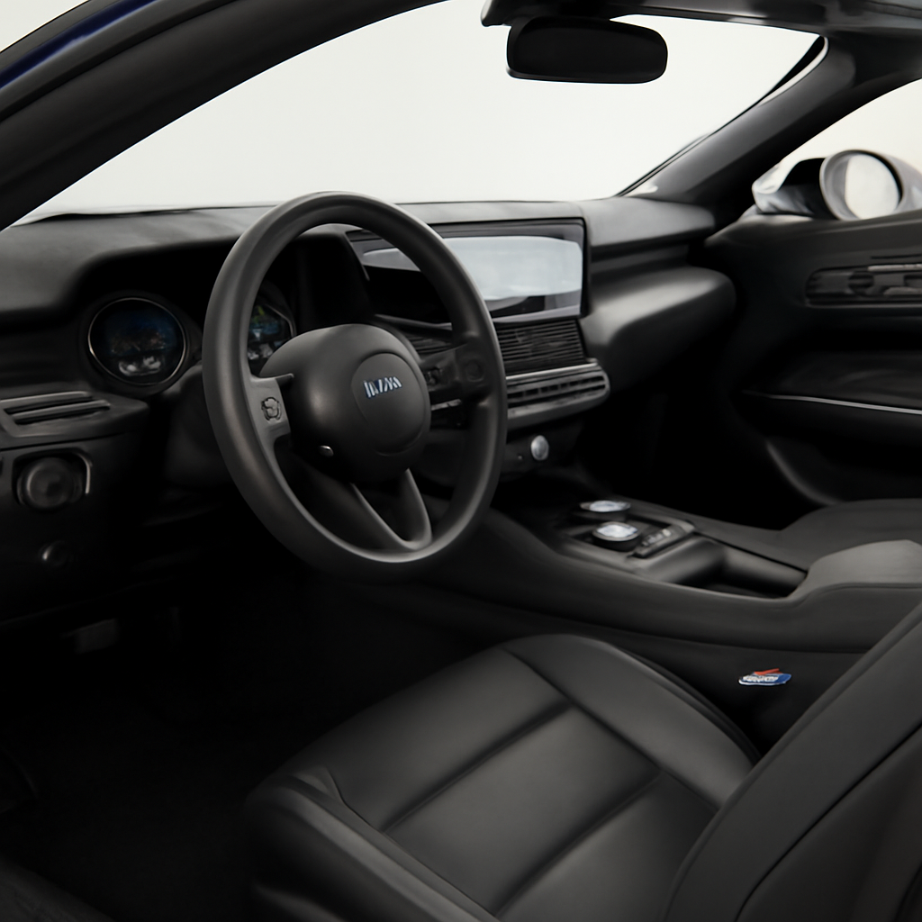 Ford Mustang 2023 года, 3/4 фронт — Интерьер
