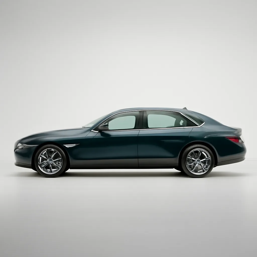 Genesis Electrified G80 2025–2026, вид сбоку