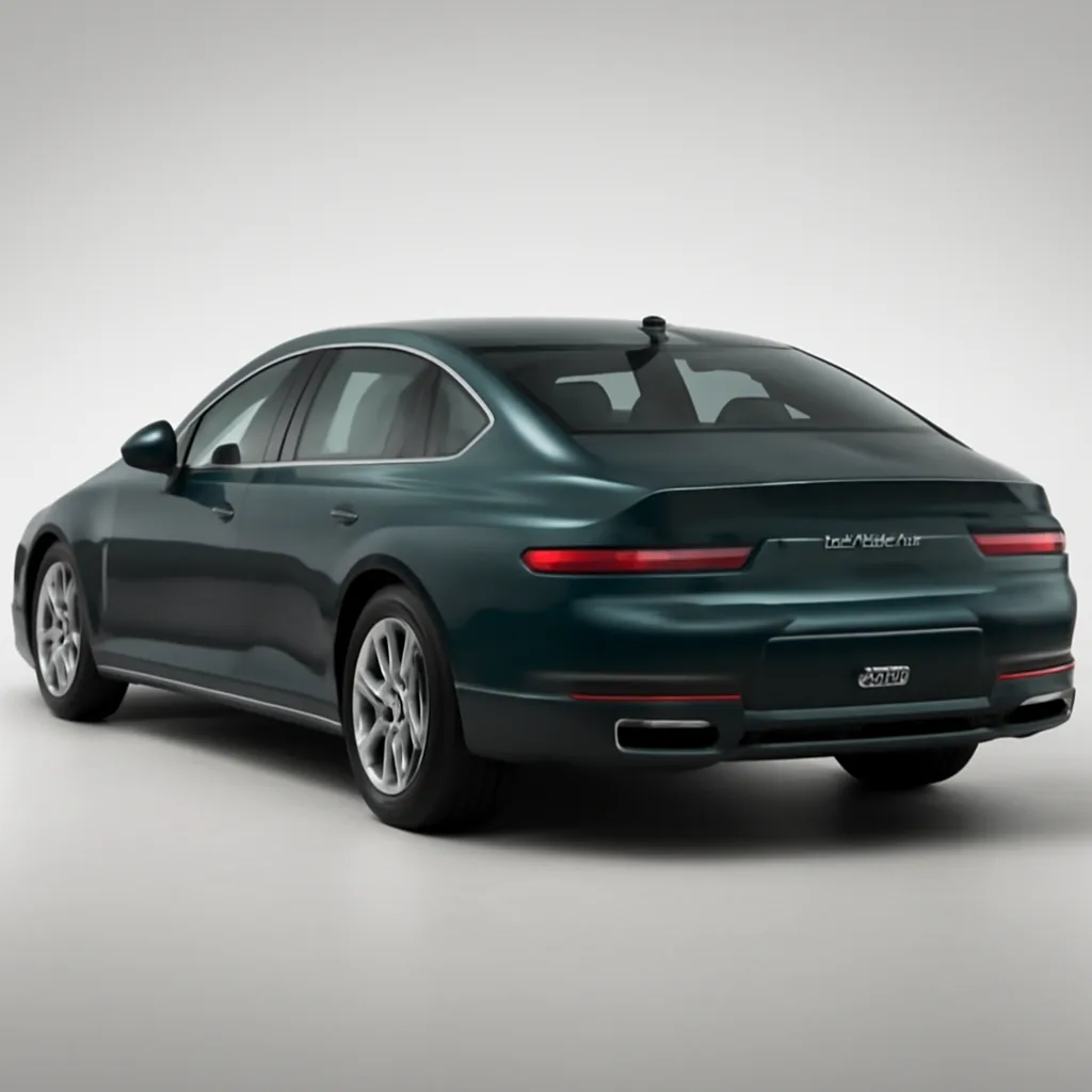 Genesis G80 2022–2024, 3/4 зад