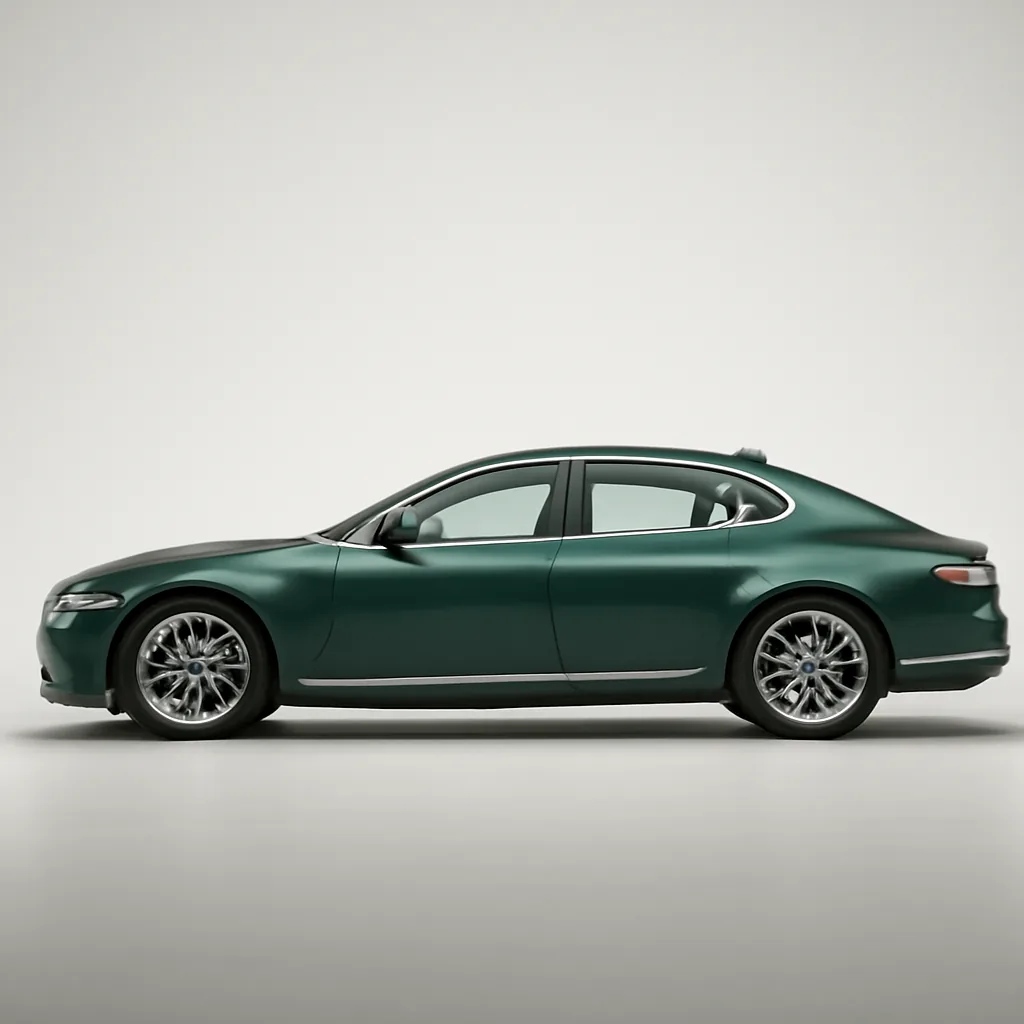 Genesis G90 2023–2025, вид сбоку