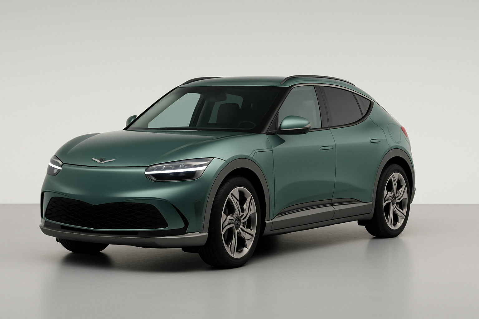 Genesis GV60 2023 года, 3/4 фронт