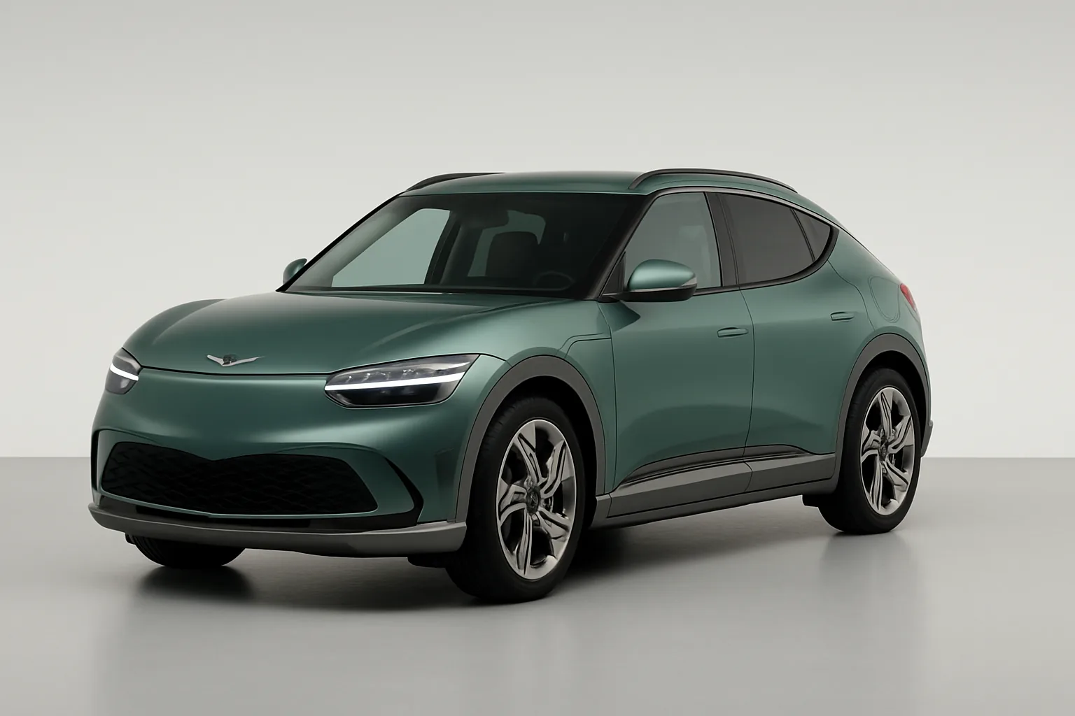 Genesis GV60 2025–2026, 3/4 фронт