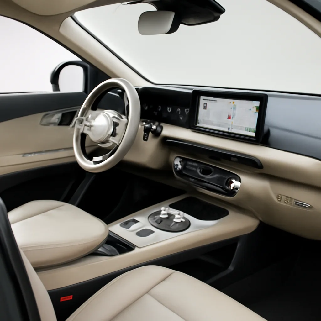 Genesis GV60 2025–2026, интерьер · приборная панель