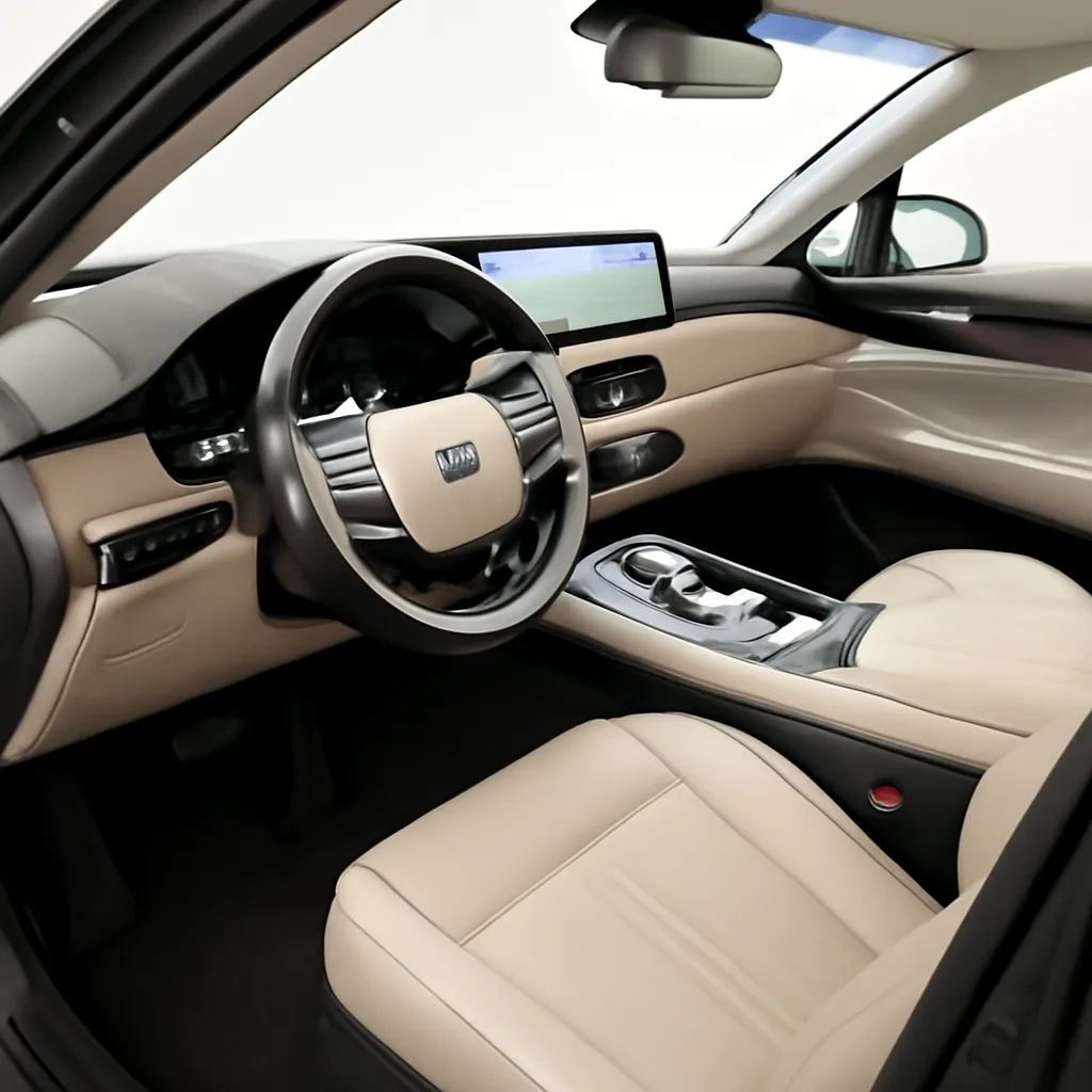 Genesis GV70 2022–2024, интерьер · приборная панель
