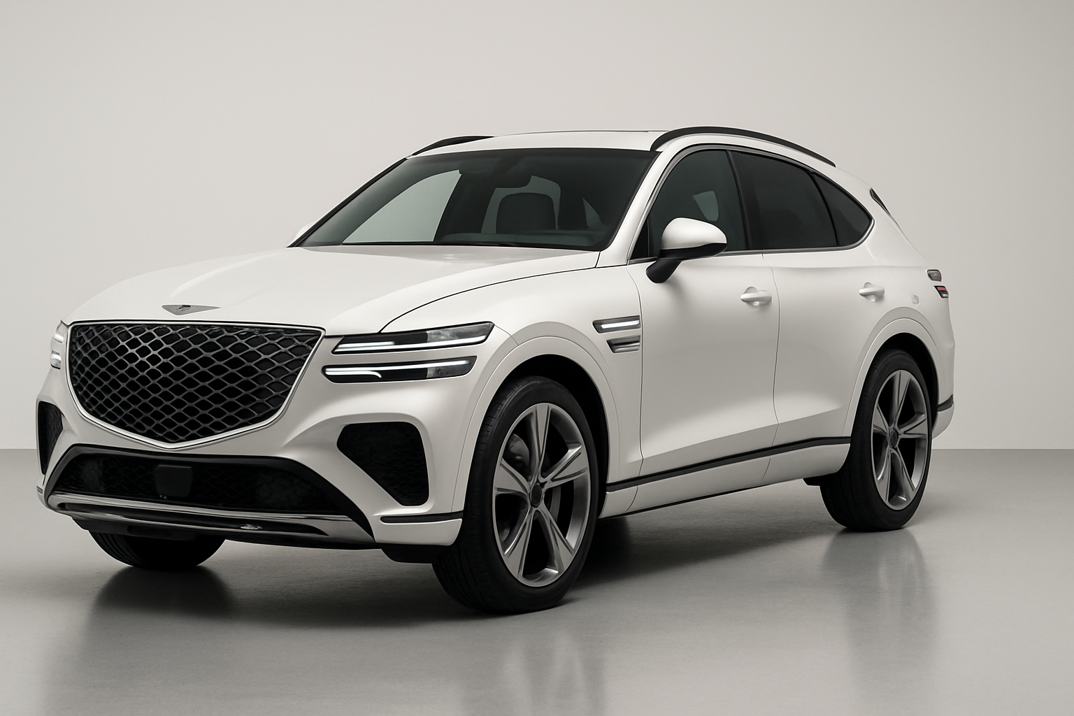 Genesis GV80 Coupe 2025 года, 3/4 фронт